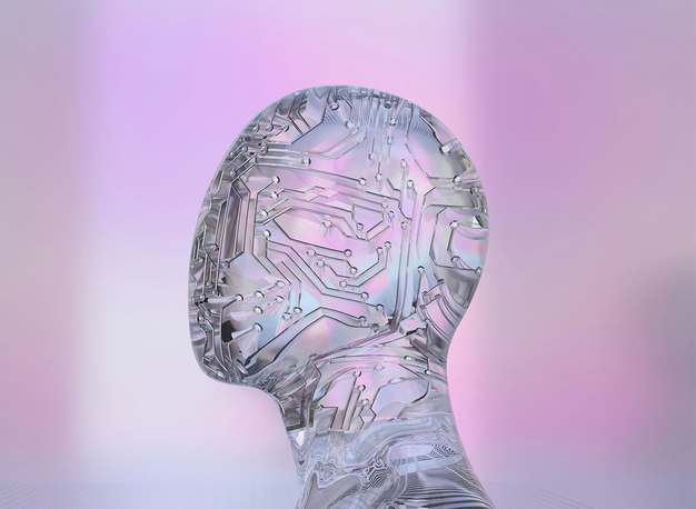 A Robot Head.