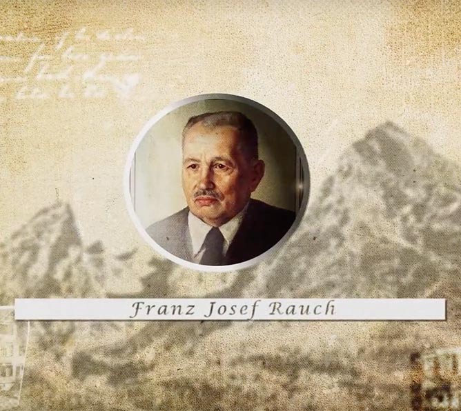 Ein Porträt von Franz Josef Rauch